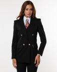 Tailleur Tre Pezzi Classic Nero Gessato