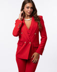 Tailleur tre pezzi Classic rosso