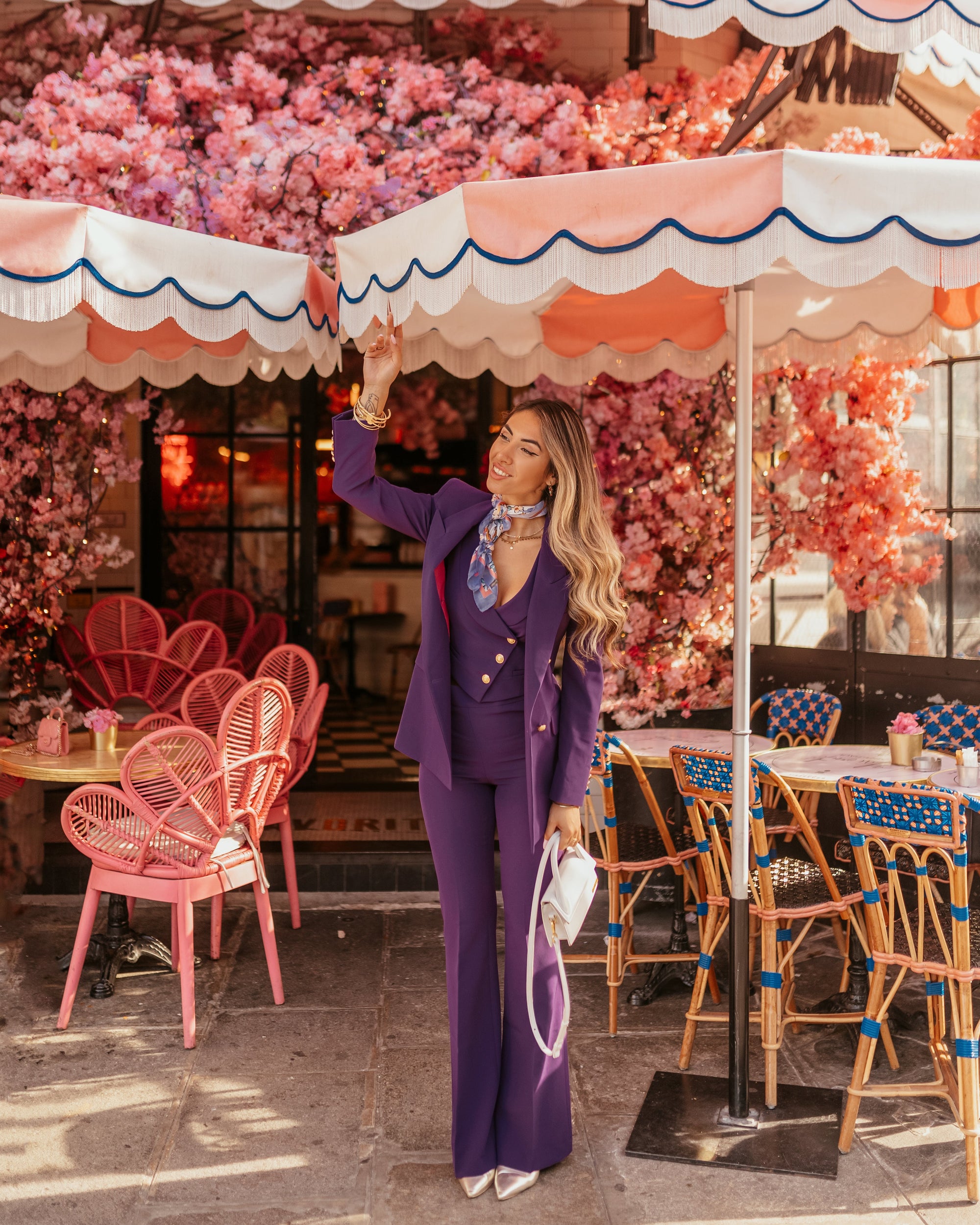 Tailleur tre pezzi Classic Prugna