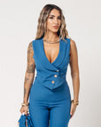 Tailleur tre pezzi Classic Blue Royal
