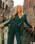 Tailleur tre pezzi Classic verde bottiglia
