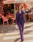 Tailleur tre pezzi Classic Prugna