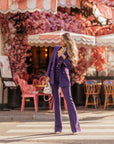 Tailleur tre pezzi Classic Prugna