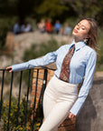 Camicia sartoriale azzurra