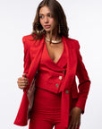 Tailleur tre pezzi Classic rosso