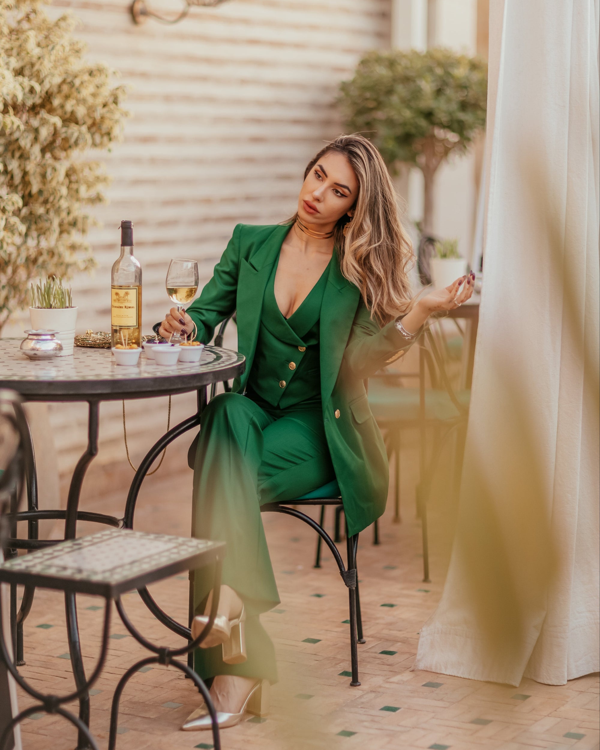 Tailleur tre pezzi Classic verde bosco