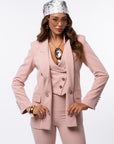 Tailleur tre pezzi Classic Rosa cipria