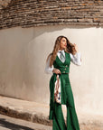Tailleur tre pezzi Jolie verde bosco