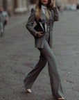 Tailleur tre pezzi Classic Grigio Gessato