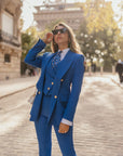 Tailleur tre pezzi Classic Blue Royal