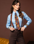 Camicia sartoriale azzurra