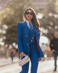 Tailleur tre pezzi Classic Blue Royal