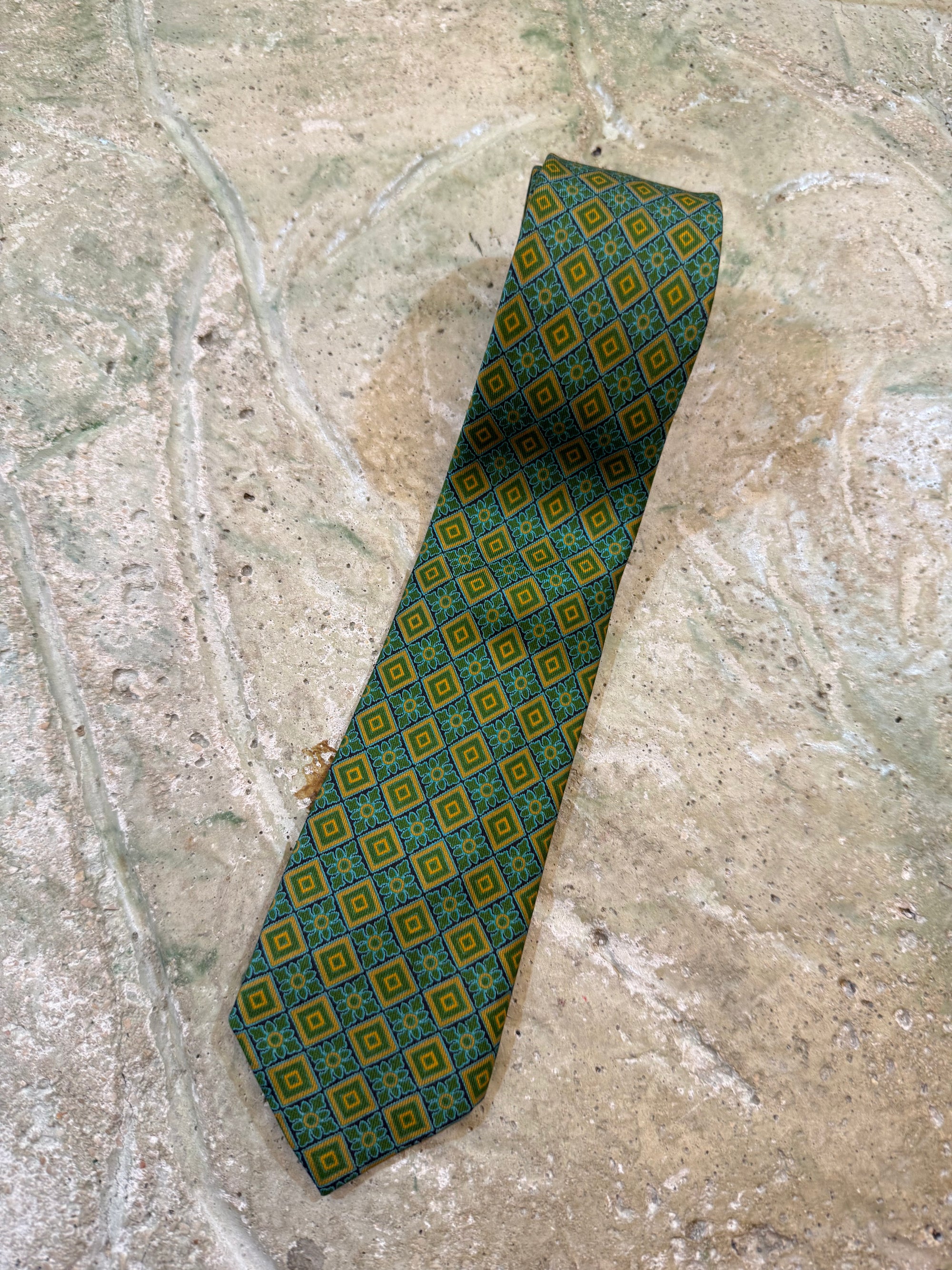 Cravatta fantasia rombi