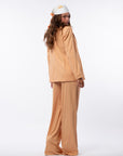 Tailleur tre pezzi Egypt gessato orange