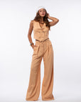 Tailleur tre pezzi Egypt gessato orange