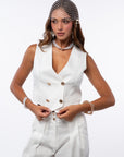 Tailleur tre pezzi Egypt bianco
