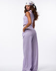 Tailleur tre pezzi Egypt gessato Glicine