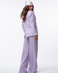 Tailleur tre pezzi Egypt gessato Glicine