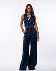 tailleur tre pezzi Egypt blu navy