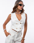Tailleur tre pezzi Egypt bianco