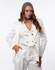 Tailleur tre pezzi Egypt bianco