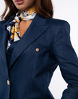 tailleur tre pezzi Egypt blu navy