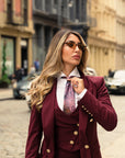 Tailleur tre pezzi classic bordeaux