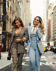 Tailleur Tre Pezzi Classic Azzurro Cielo