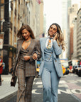 Tailleur Tre Pezzi Classic Azzurro Cielo