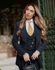PRE-ORDER tailleur tre pezzi Classic blue navy