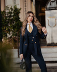 PRE-ORDER tailleur tre pezzi Classic blue navy