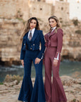 Tailleur tre pezzi Jolie blu notte zaffiro