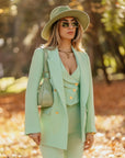 Tailleur tre pezzi Classic menta