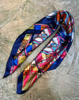 Foular fantasy multicolor