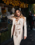 Tailleur 3 pezzi Classic panna (PRE-ORDER)