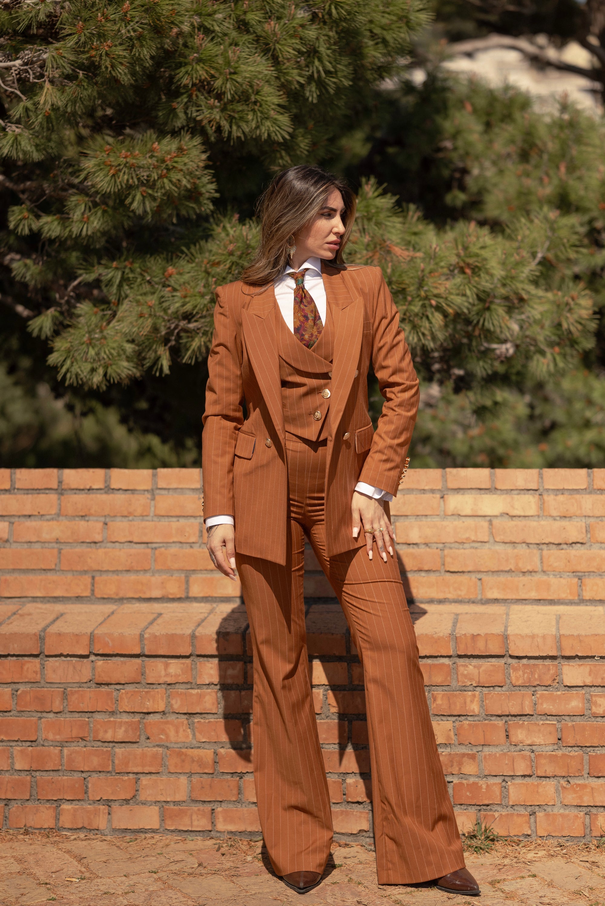Tailleur tre pezzi Classic caramel