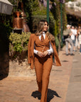 Tailleur tre pezzi Classic caramel