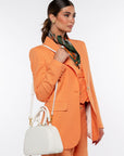 Tailleur tre pezzi Lino orange