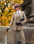 Tailleur tre pezzi Classic oliva