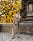 Tailleur tre pezzi Classic oliva