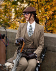 Tailleur tre pezzi Classic oliva