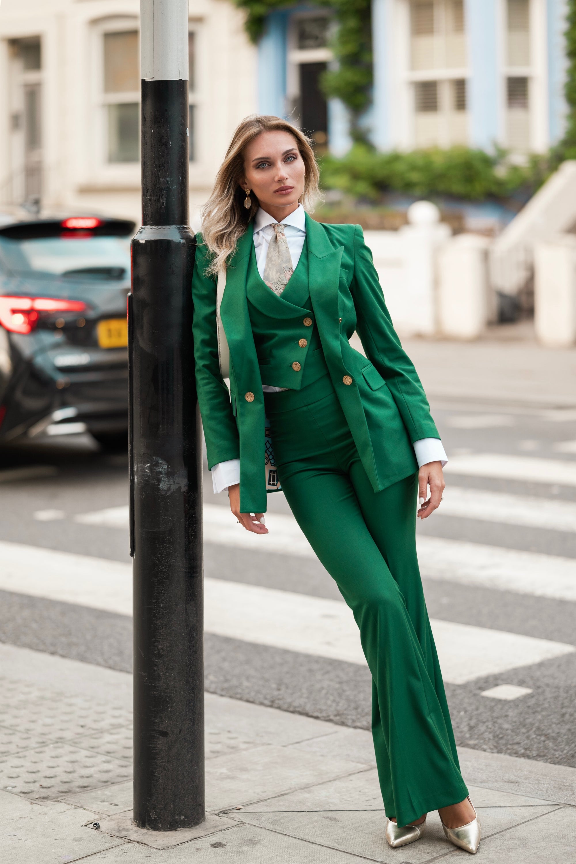 Tailleur tre pezzi Classic verde bosco