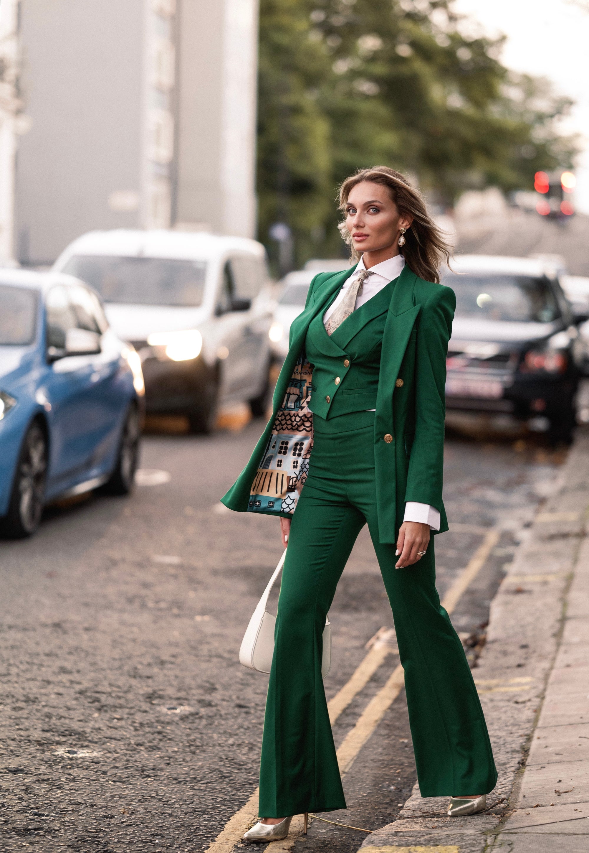 Tailleur tre pezzi Classic verde bosco