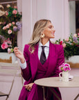 Tailleur tre pezzi Classic Fuxia