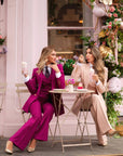 Tailleur tre pezzi Classic Fuxia