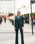 Tailleur tre pezzi Classic verde bottiglia