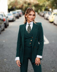 Tailleur tre pezzi Classic verde bottiglia