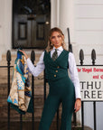 Tailleur tre pezzi Classic verde bottiglia