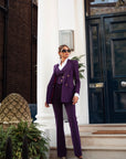 Tailleur tre pezzi Classic Prugna