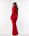 Tailleur Cleopatra rosso